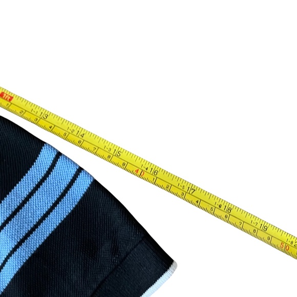 Vtg 90s Nike Embroidered Swoosh Color Block Stripe Polo Mesh Collared Shirt XXL - Picture 8 of 8